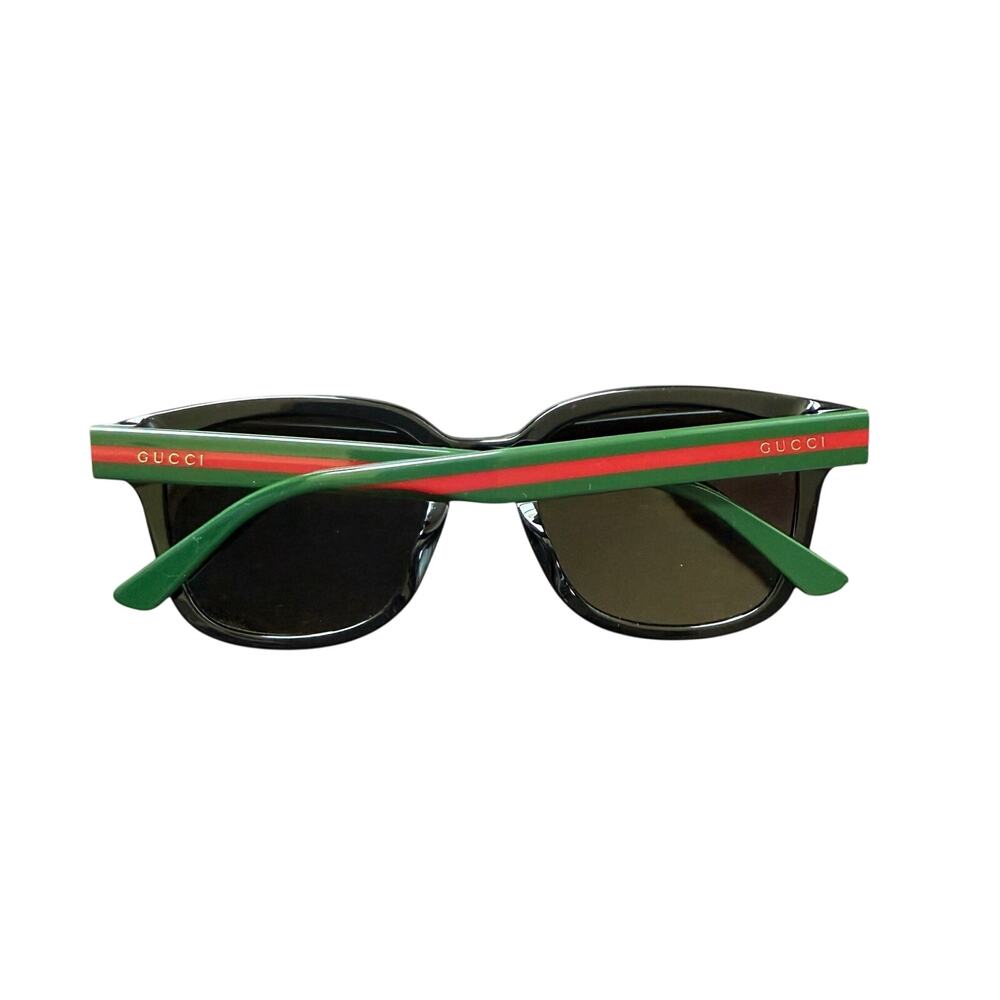 Gucci Black Green Red Sunglasses Acetate GG0847SK - Picture 6 of 7